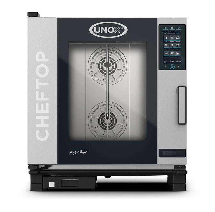 UNOX - Forno CHEFTOP MIND.Maps™ COUNTERTOP PLUS 7 teglie Tipo di apertura XEVC-0711-GPRM