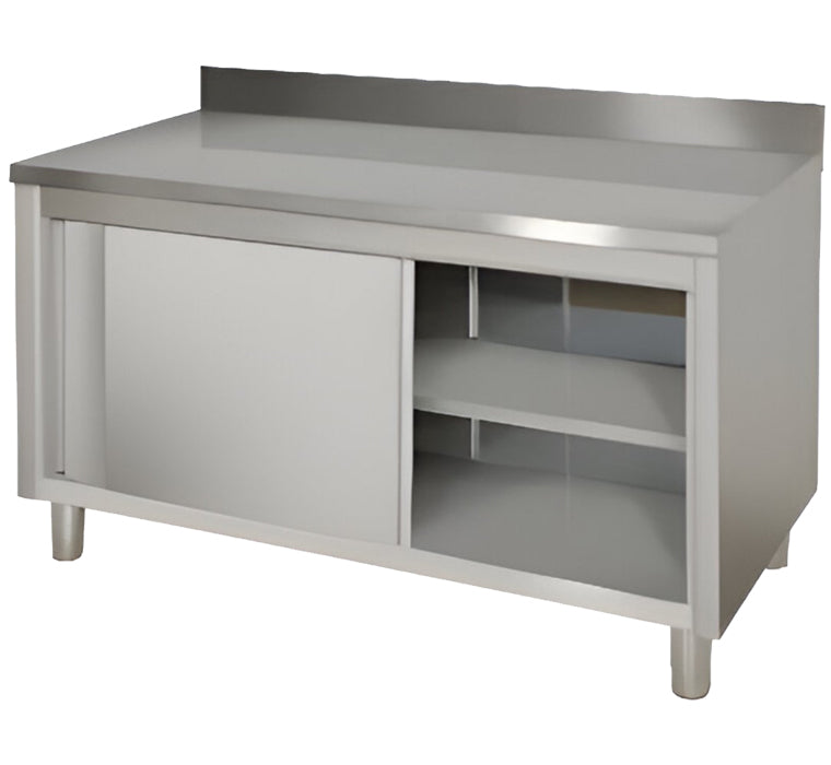 IdeaMinox - Tavolo inox in acciaio Aisi 304 100x70 cm