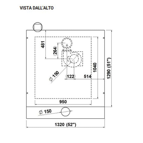 Moretti Forni - Forno elettrico statico 2 camere AMALFI C